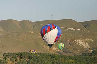 Полеты на воздушном шаре над Кисловодском