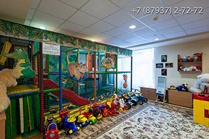 Детскач комната в санатории «Плаза