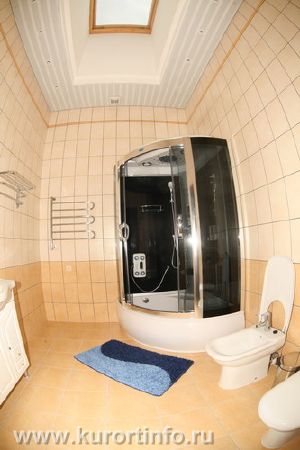 Номерной фонд Ванная комната фото Курортный комплекс «Шахматный домик» город Кисловодск КМВ