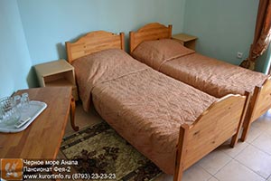 Кровати в номере