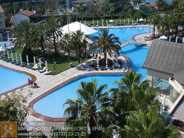 turtsiya side barut hotels arum resort   spa